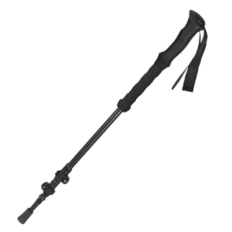 Light weight carbon fibre hiking pole strong climbing rod hiking stick trekking poles set of 2