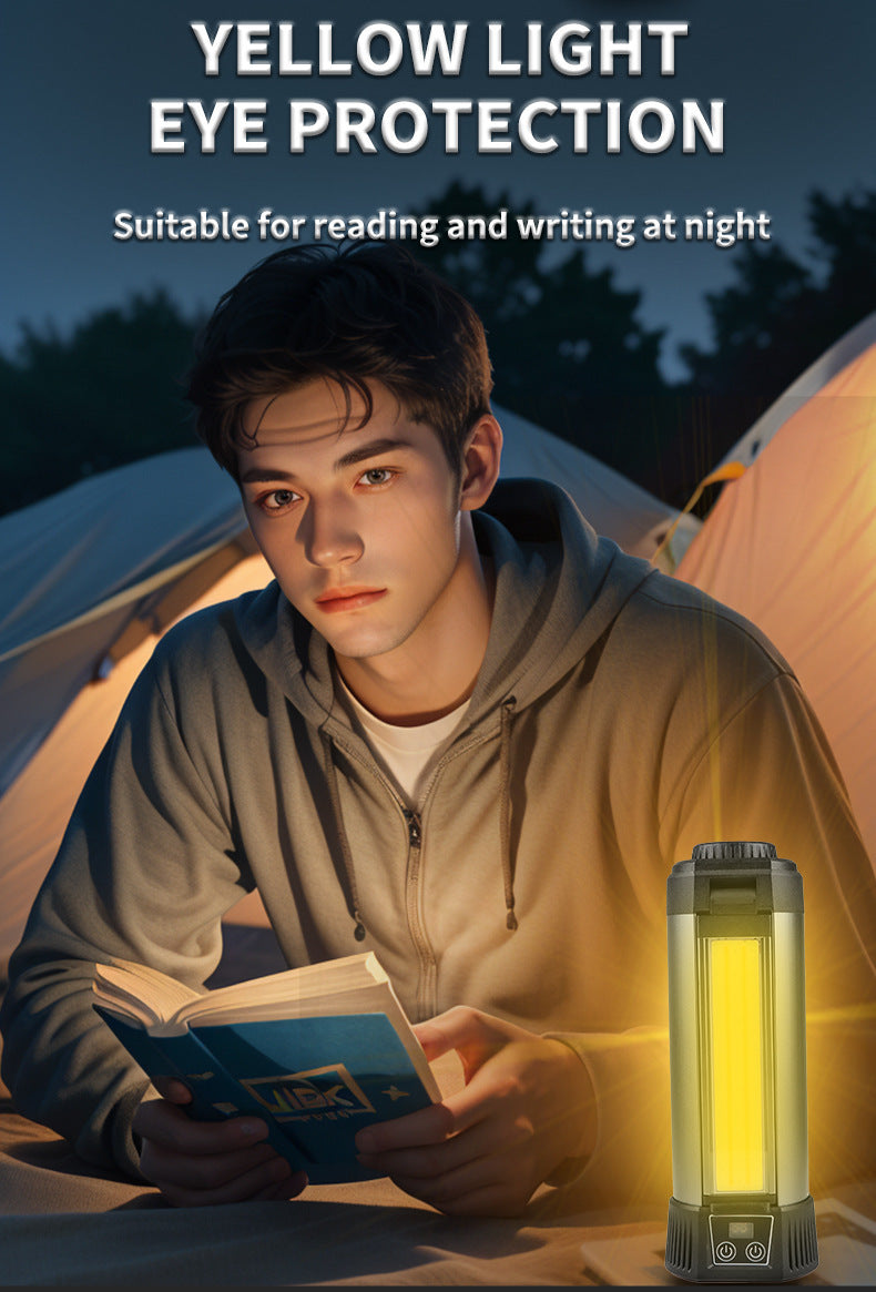 Camping Light Telescopic Waterproof LED Tent Light Camping Torch Emergency Light