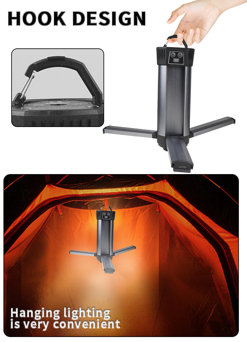 Camping Light Telescopic Waterproof LED Tent Light Camping Torch Emergency Light