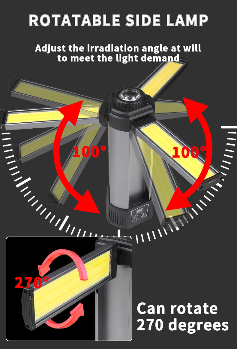 Camping Light Telescopic Waterproof LED Tent Light Camping Torch Emergency Light