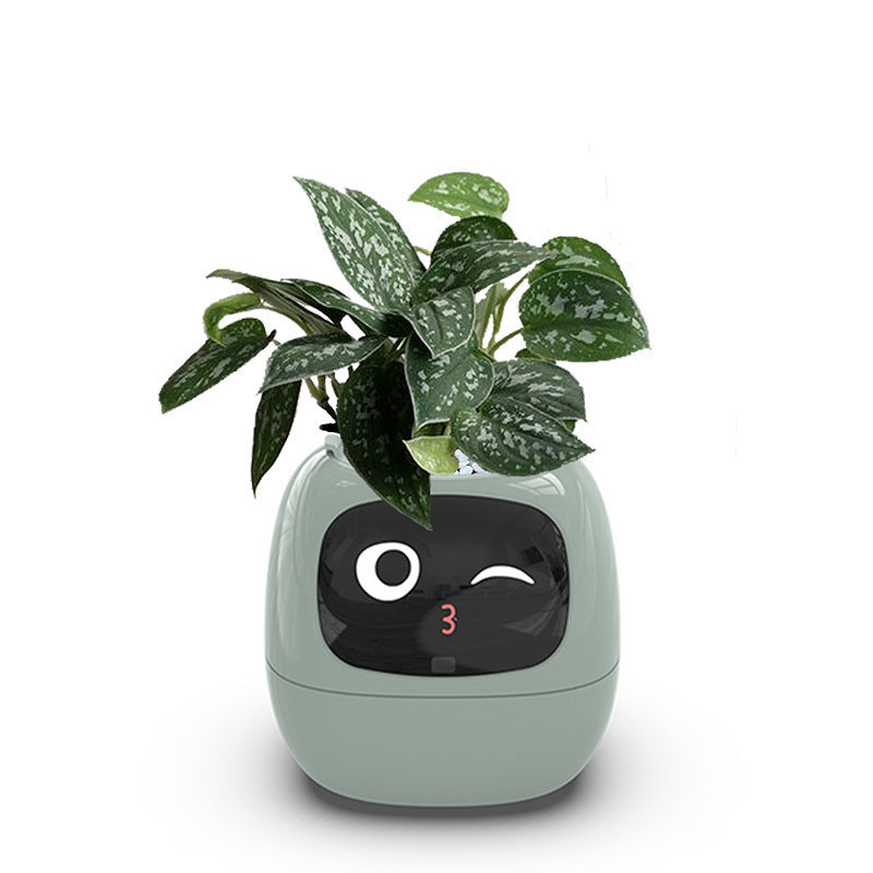 Interactive Plant Pot Intellegent Smart Planter Digital AI Pet Plant Vase