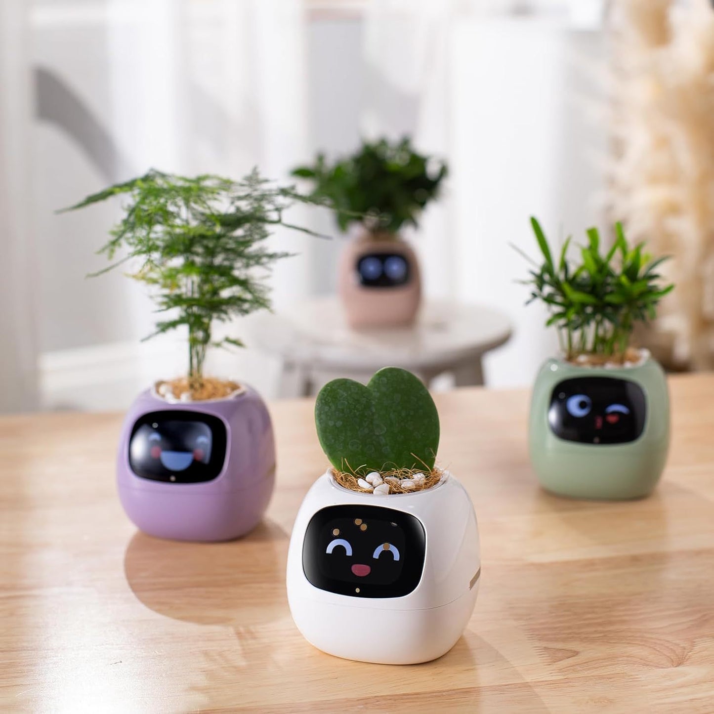 Interactive Plant Pot Intellegent Smart Planter Digital AI Pet Plant Vase