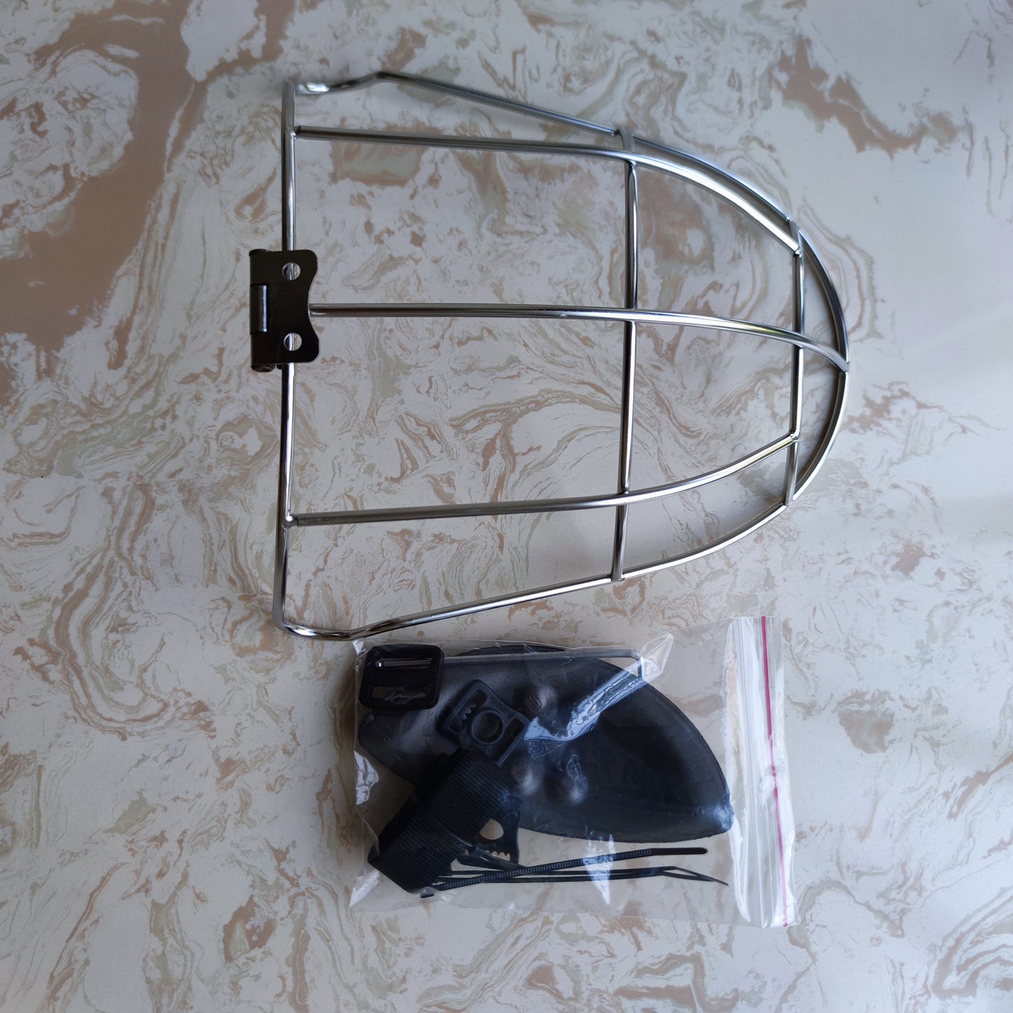 Ireland Hockey Hurling Face Guard Stainless Steel Face Guard with accessories set of 5